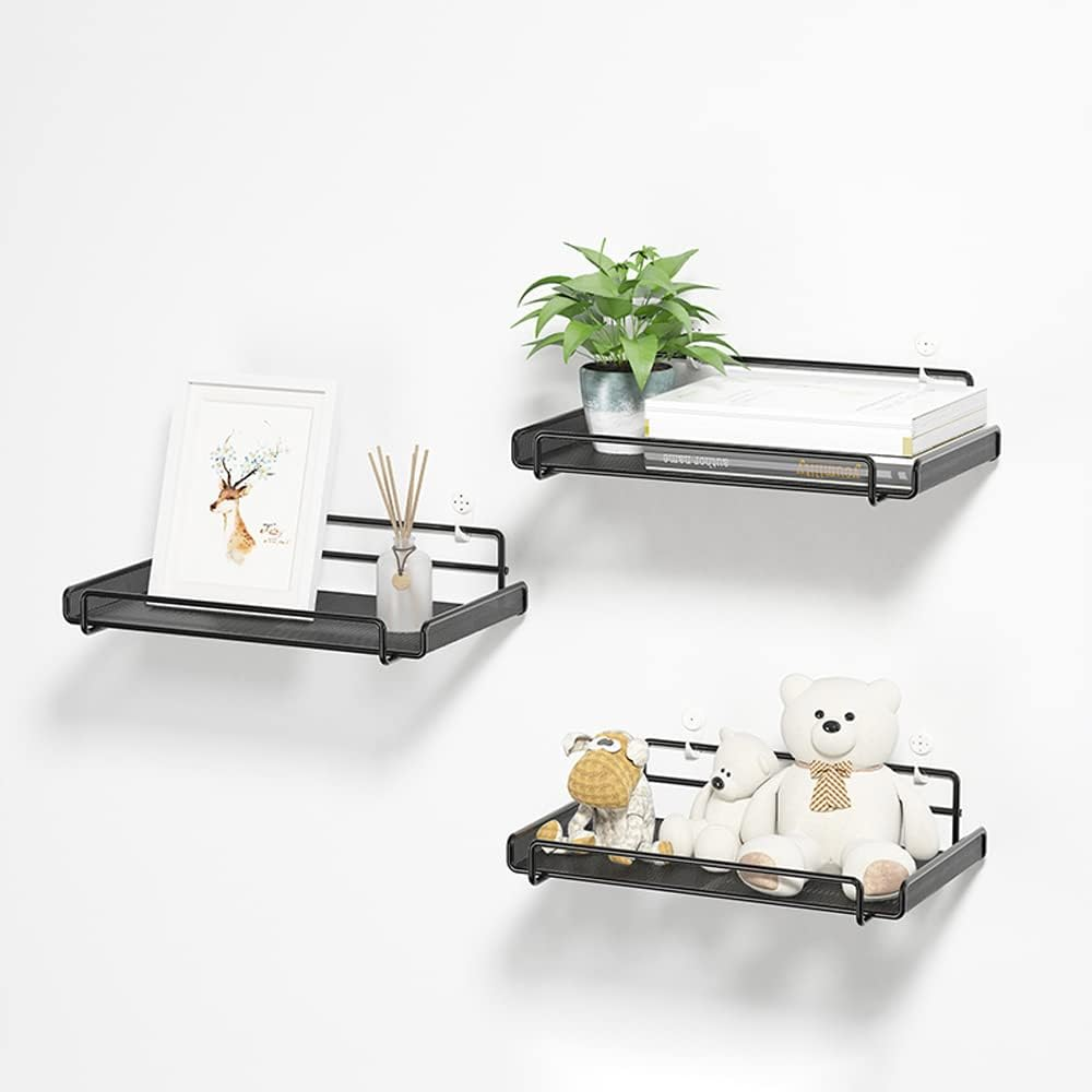 WIFI Router Shelf Stand Wall-mounted TV Screen Top Storage Box Office Organizer Home Sundries Storage Rack