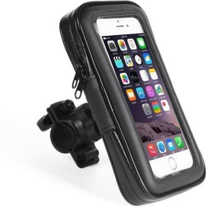 Waterproof Bike Phone Holder 360° Rotation | Universal Handlebar Mobile Mount for Bicycle & Motorcycle | Anti-Shock GPS Phone Stand for Riding, Cycling & Motorbike Accessories