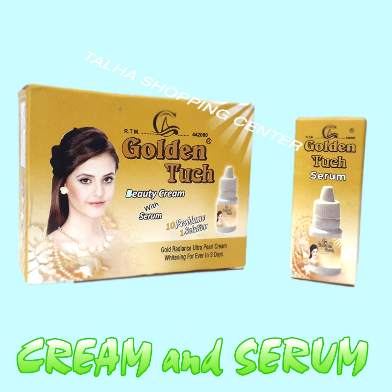 golden touch beauty cream with serum