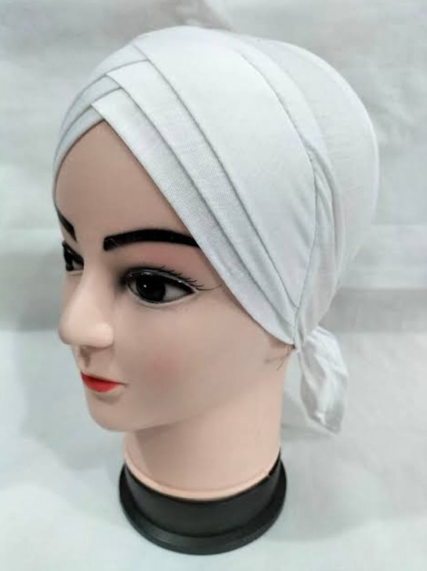 Pack of 4 ( 3d ) layer high quality hijab cap for Girls and Womens