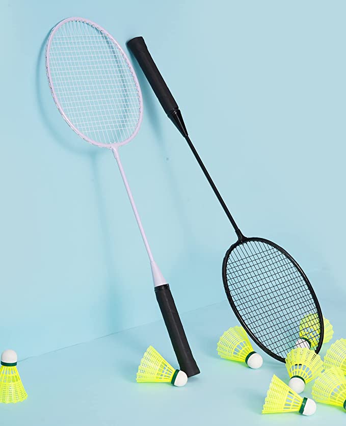 Pair of Badminton Rackets for adults