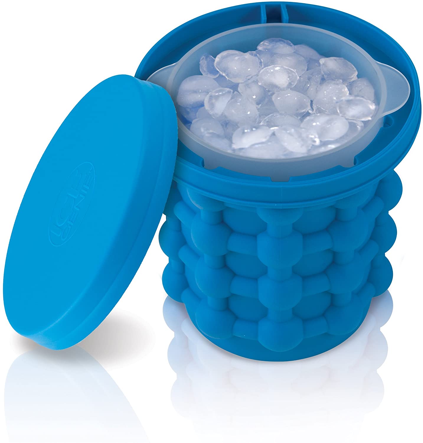 ICE GENIE Ice Cube Maker! Space Saving Ice Cube Maker, Holds up to 120 Ice  Cubes: Buy Online at Best Prices in Pakistan | Daraz.pk