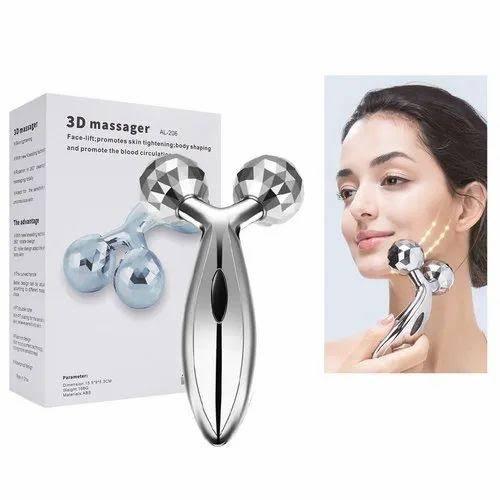 3D Roller Massager Y Shape 360 Rotate Face Lifting Wrinkle Remover Beauty Skin Care Tool