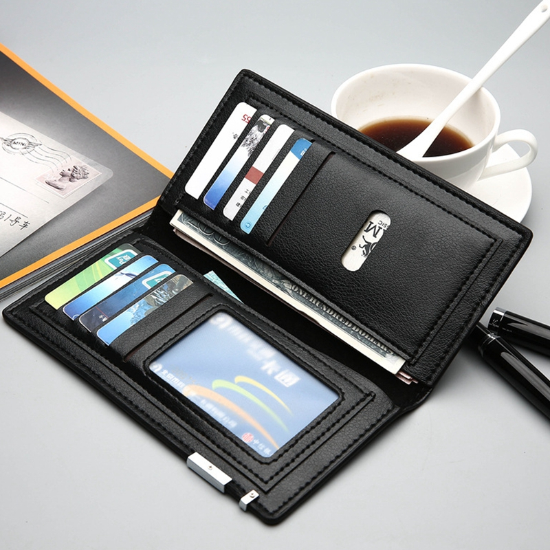 Kangro Ultra Slim Long Purse Wallet for Men