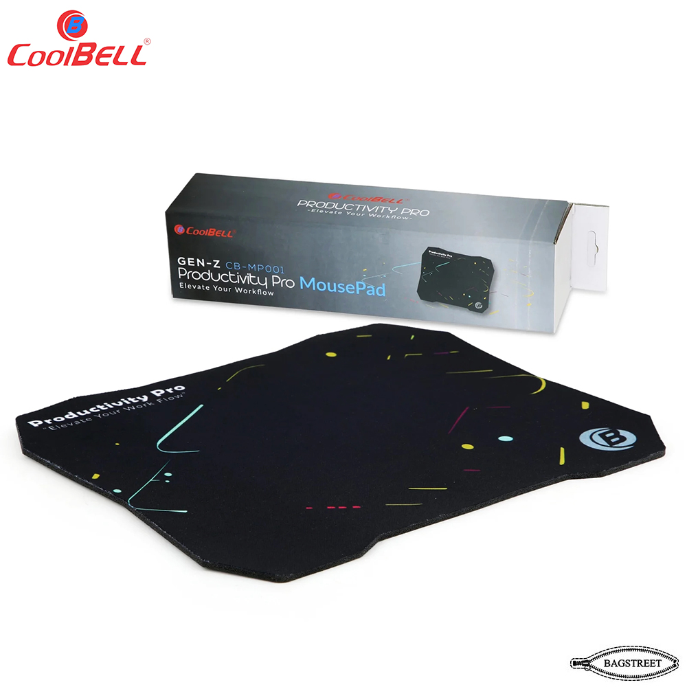 Coolbell CB-MP001 Gaming Mousepad – Precision-Control Surface for Seamless Gaming & Enhanced Productivity Non-Slip Rubber Base Mousepad for Computer/Laptop