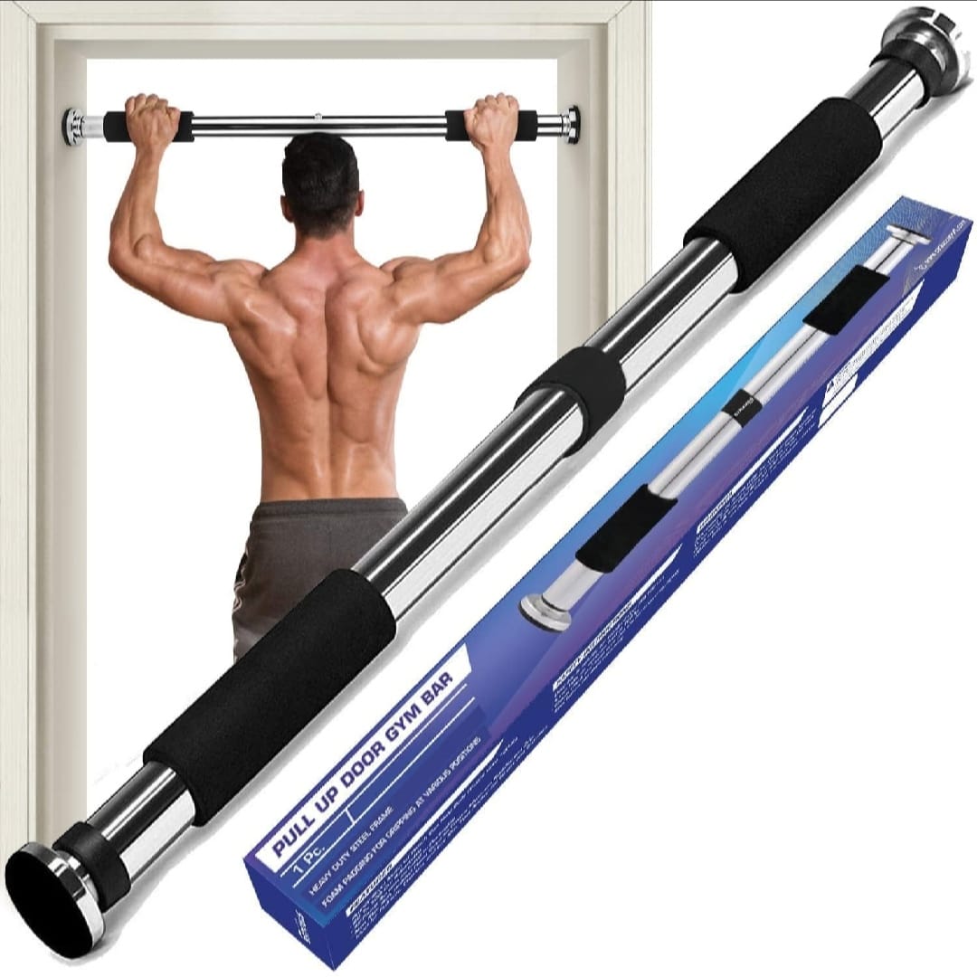 Boldfit Pullup Bar Exercise Rod For Door Wall Mounted Pull Up Bar