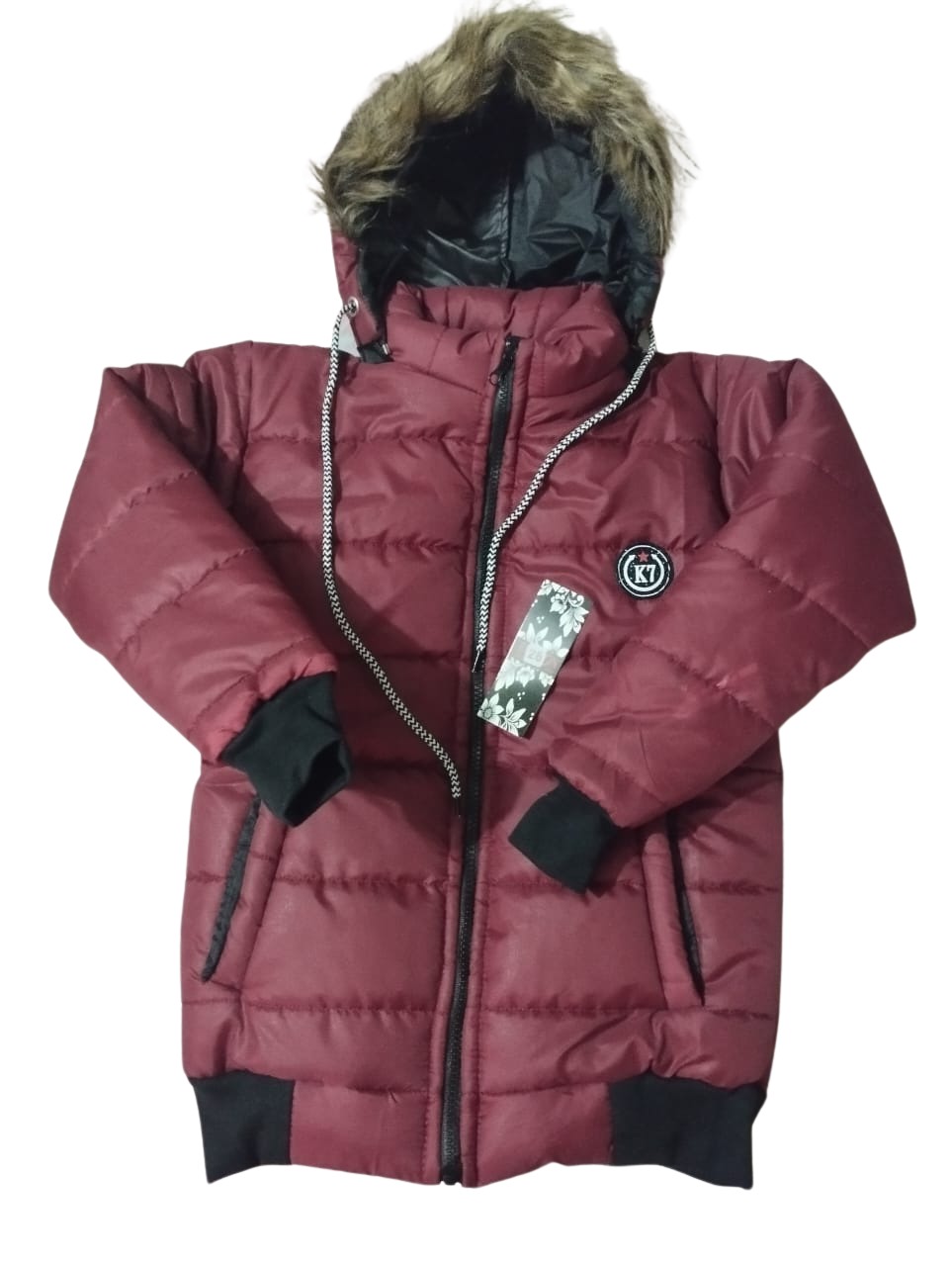 Kids Winter Jacket – 100 Pack Parachute Bubble Fabric – Warm, Lightweight, Waterproof Outerwear for Boys & Girls – Perfect for Cold Weather Adventures & Outdoor Activities – Cozy, Durable, and Stylish Winter Coats for Children – Ideal for Schools, Camps,