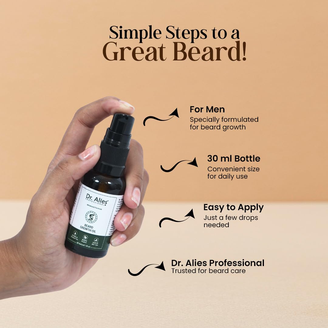 Dr. Alies - Professional Beard Growth Oil | Reviews, Best price &