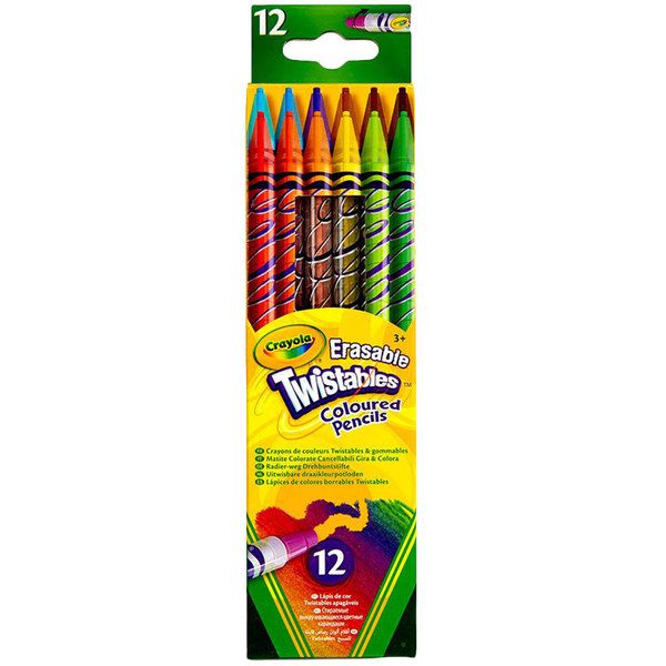 Crayola Twistables Colored Pencils (12 Piece)