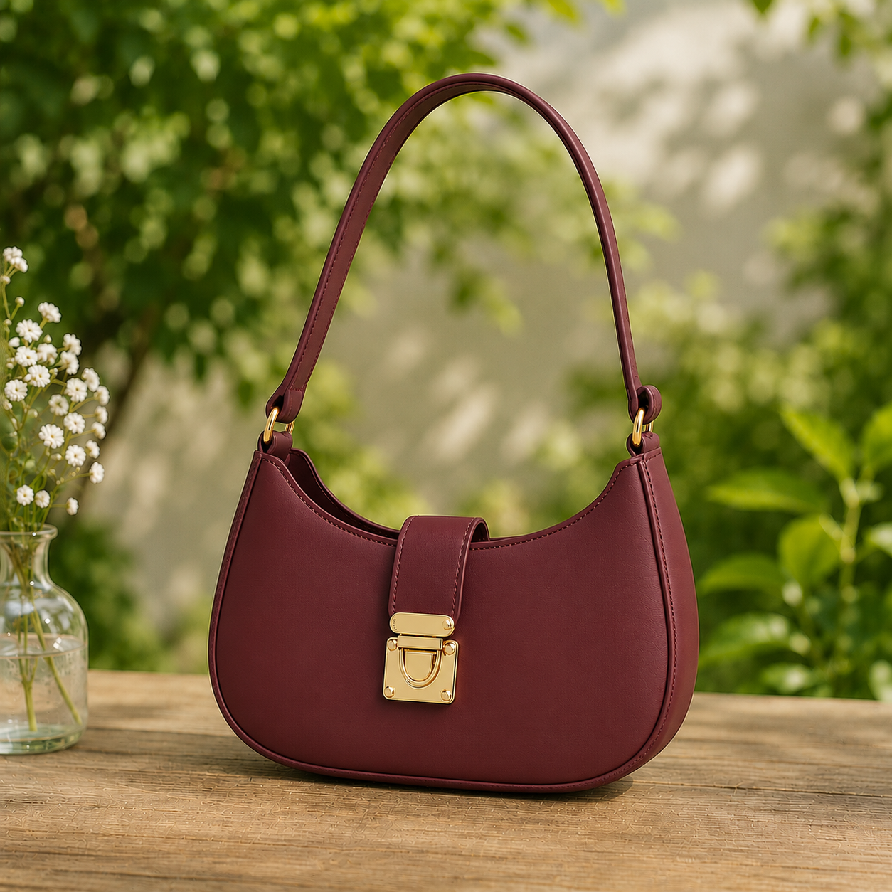 Style Hub Latest Design Handbag For Girls - Stylish Shoulder Bag With Long Strap | Trendy Cross Body Bag For Ladies | PU Leather Handbags For Girls & Women