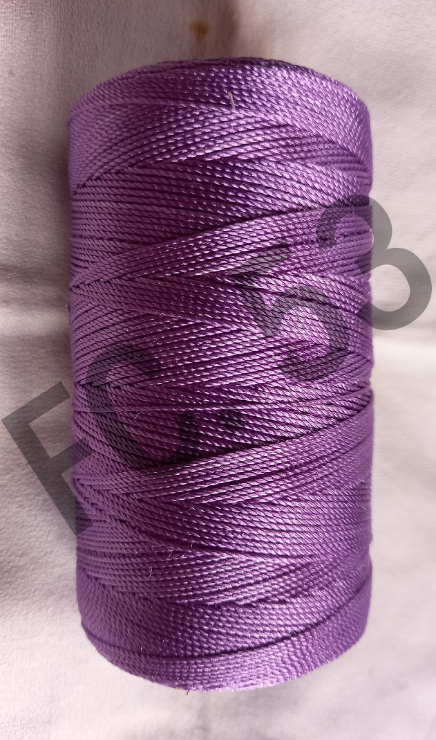 Polyester Yarn (Qureshia Thread - 12 No) - Light Purple Parachute ...