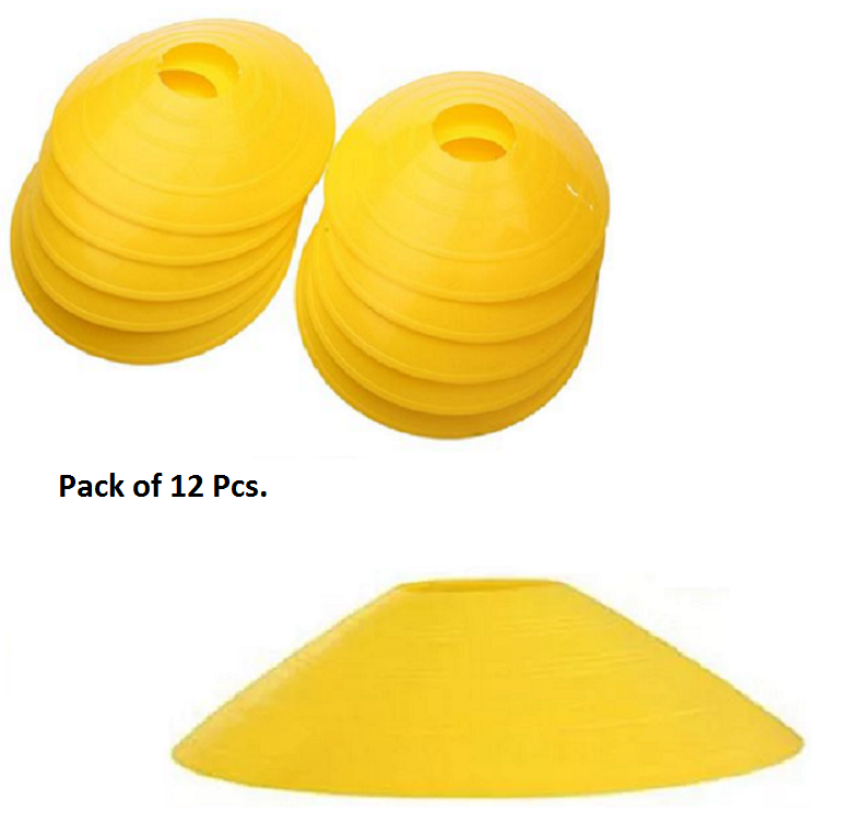 Space markers football training marking 12 Pcs Football Training Cones Hockey road safety goal keeper shin space marking agility disk cones space marker cones disk 12 Pieces