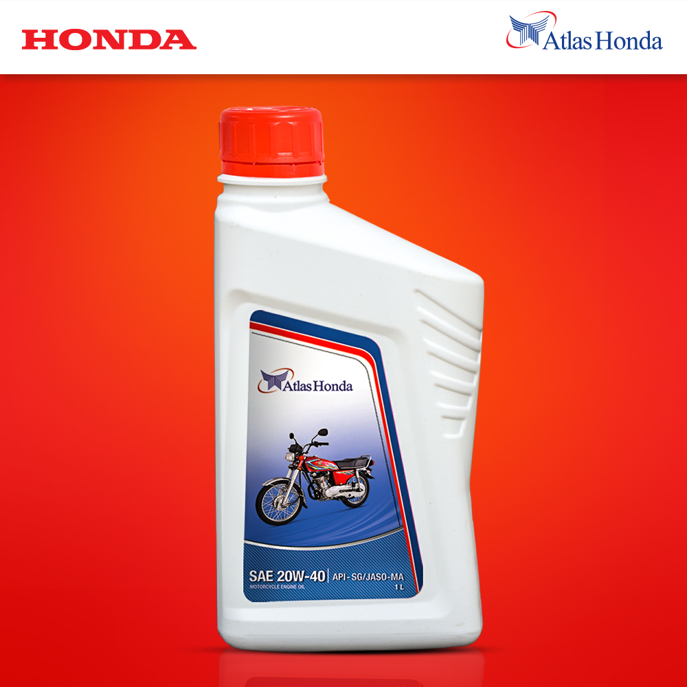 Atlas Honda Engine Oil 1 Litre CG125 Daraz.pk