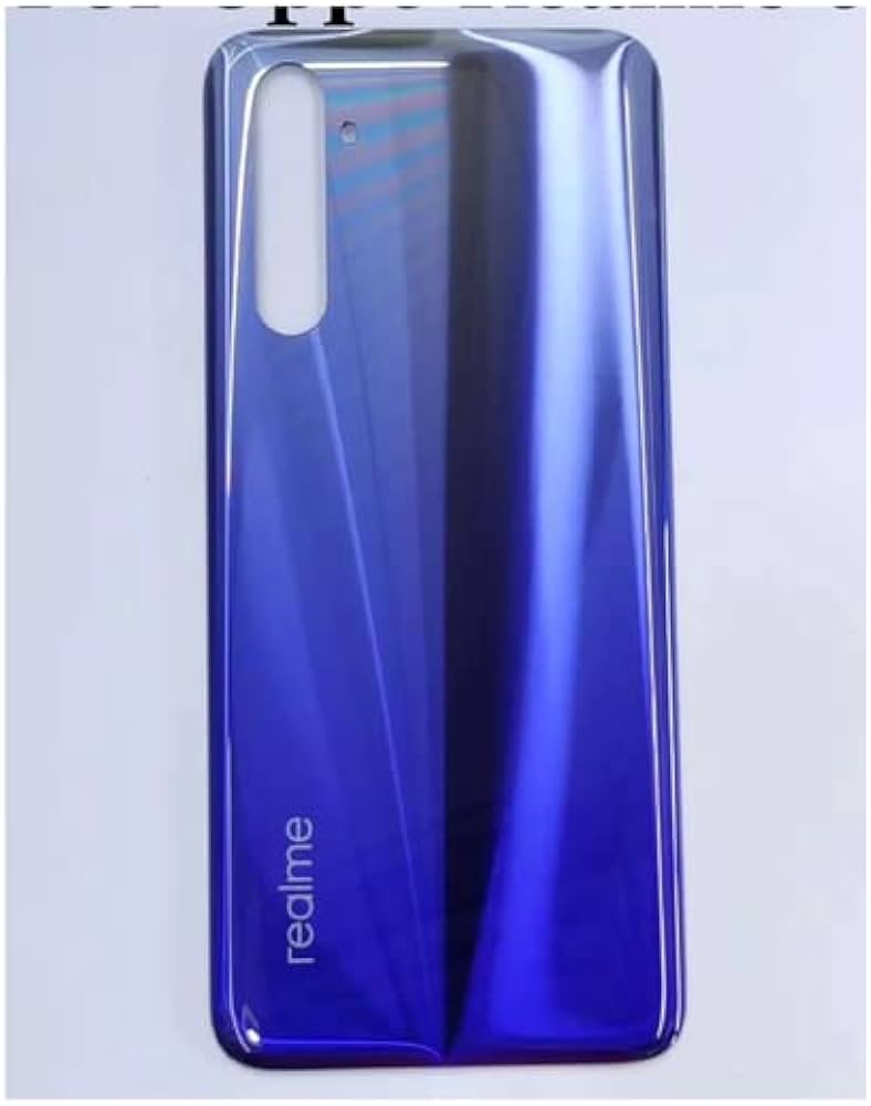 Realme 6 Back Glass Battery Cover Rear Door Housing Case, Back Panel for Realme 6