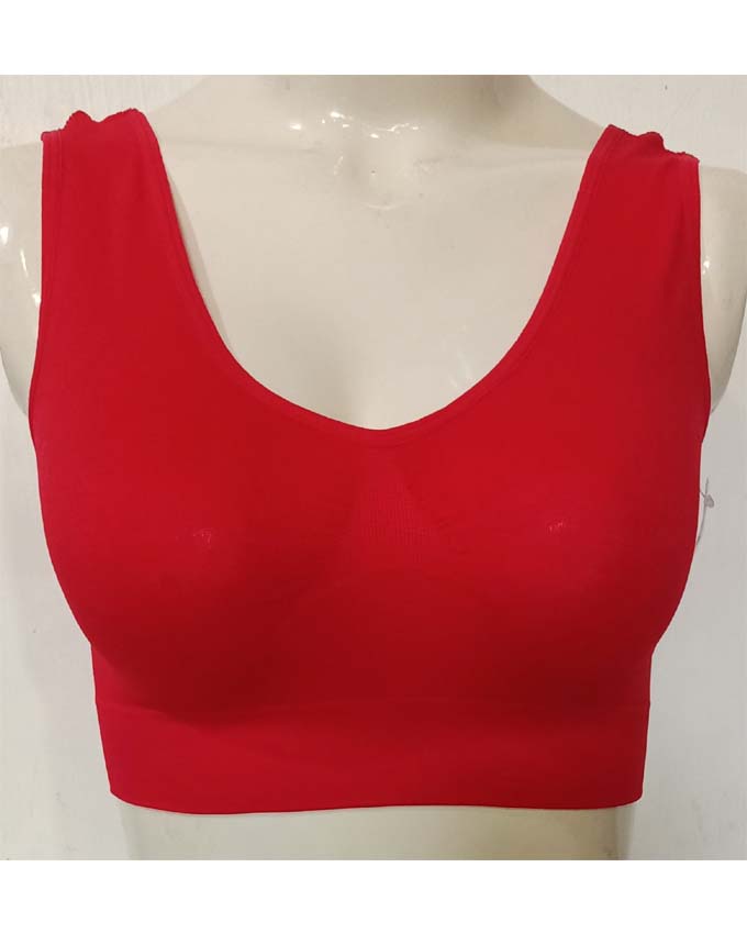 LATTE COLORED NON-PADDED AND NON-WIRED STRETCHABLE AIRE BRA FOR GIRLS