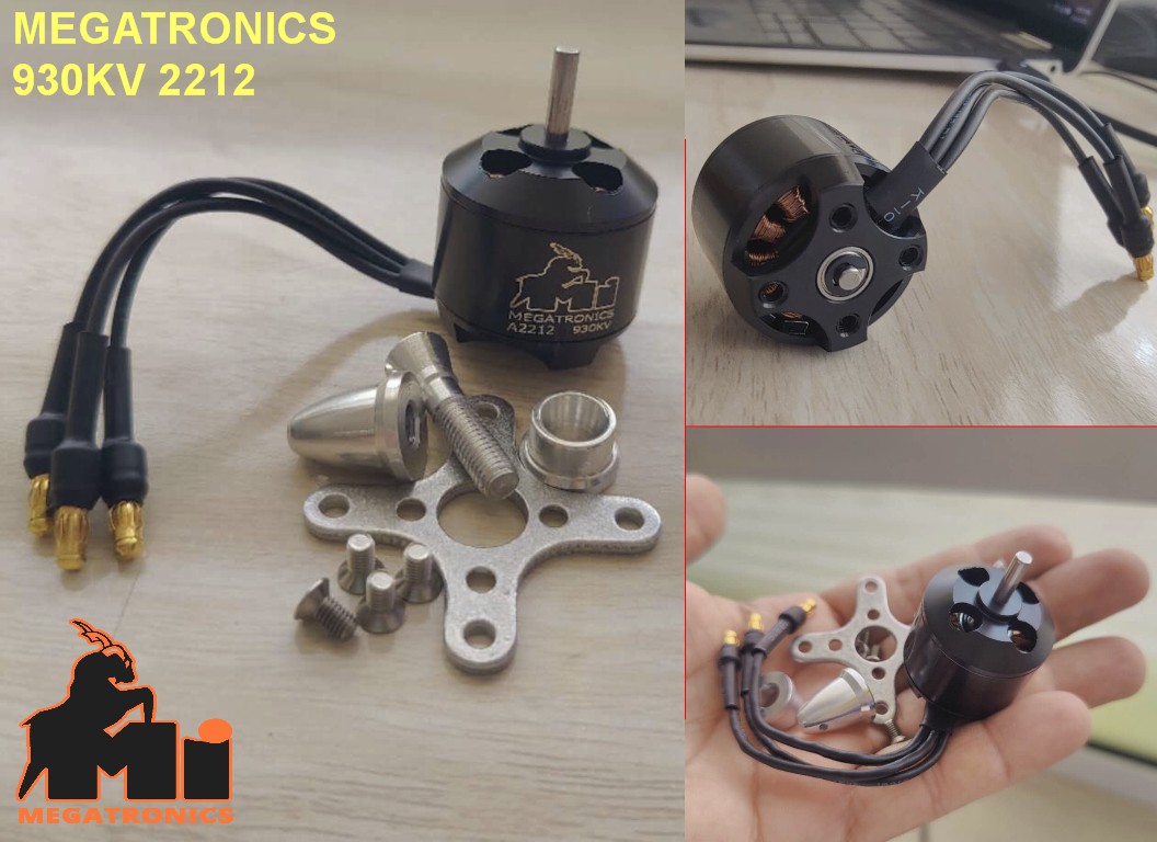 Megatronics RC A2212 930KV Brushless motor for Quadcopters, airplane, drones