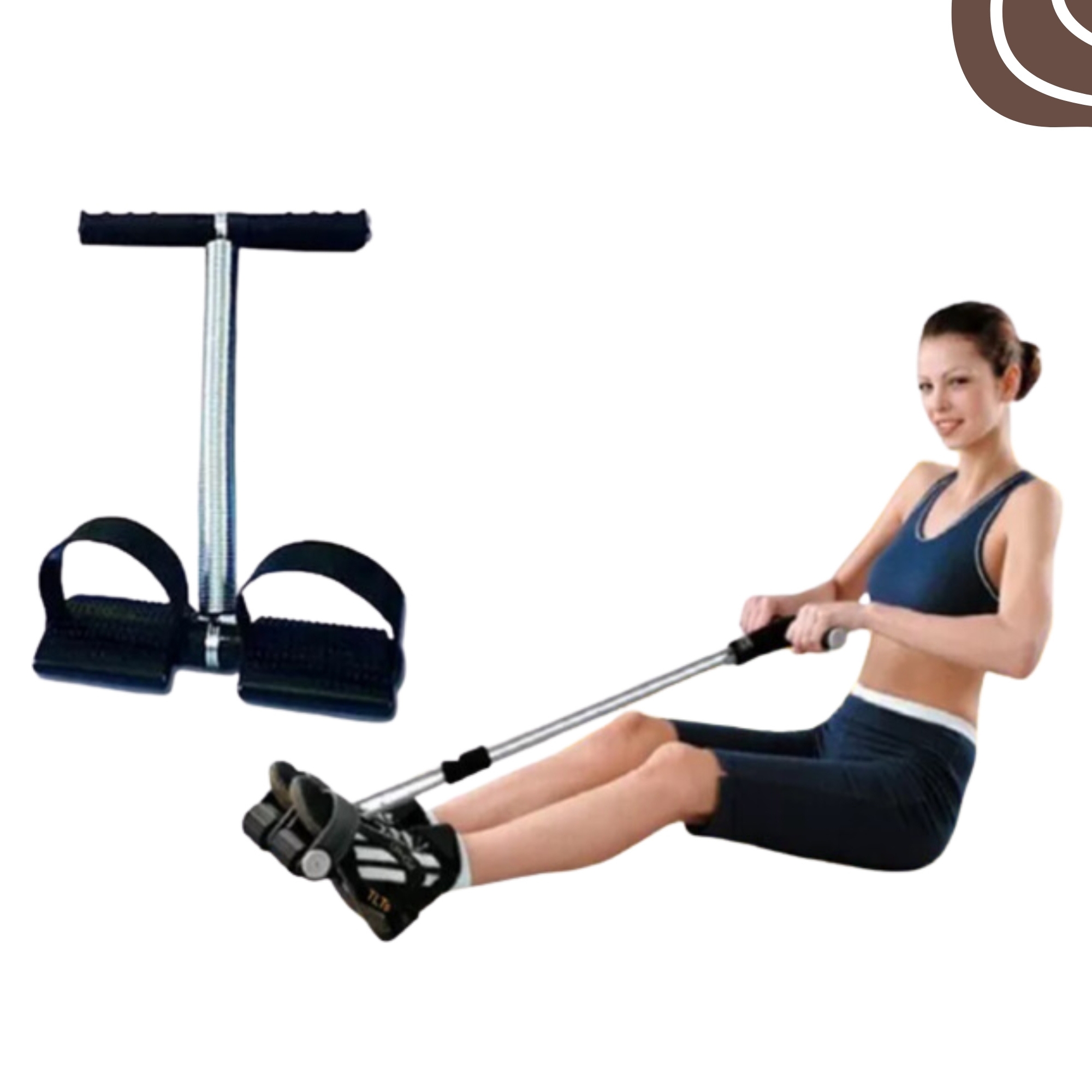 TUMMY TRIMMER SINGLE AND DOUBLE SPRING HIGH QUALITY WEIGHT LOSS EXERCISE MACHINE FOR HOME GYM WOMEN AND MEN