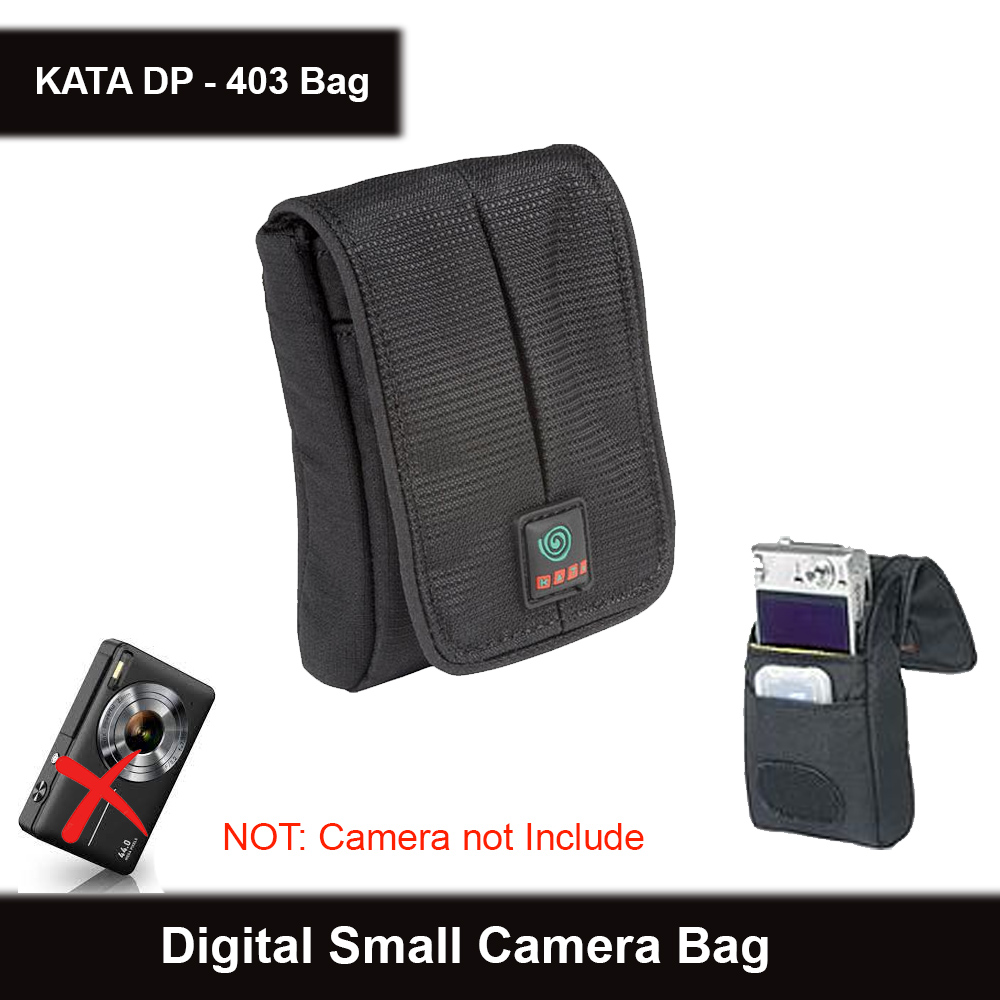 Kata -X Digital Flap Pouch For Digital Camera And Mobile
