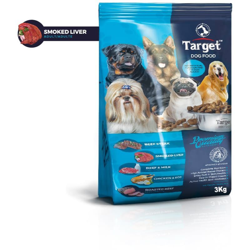 Target Dog Food - Smoked Liver - 3kg
