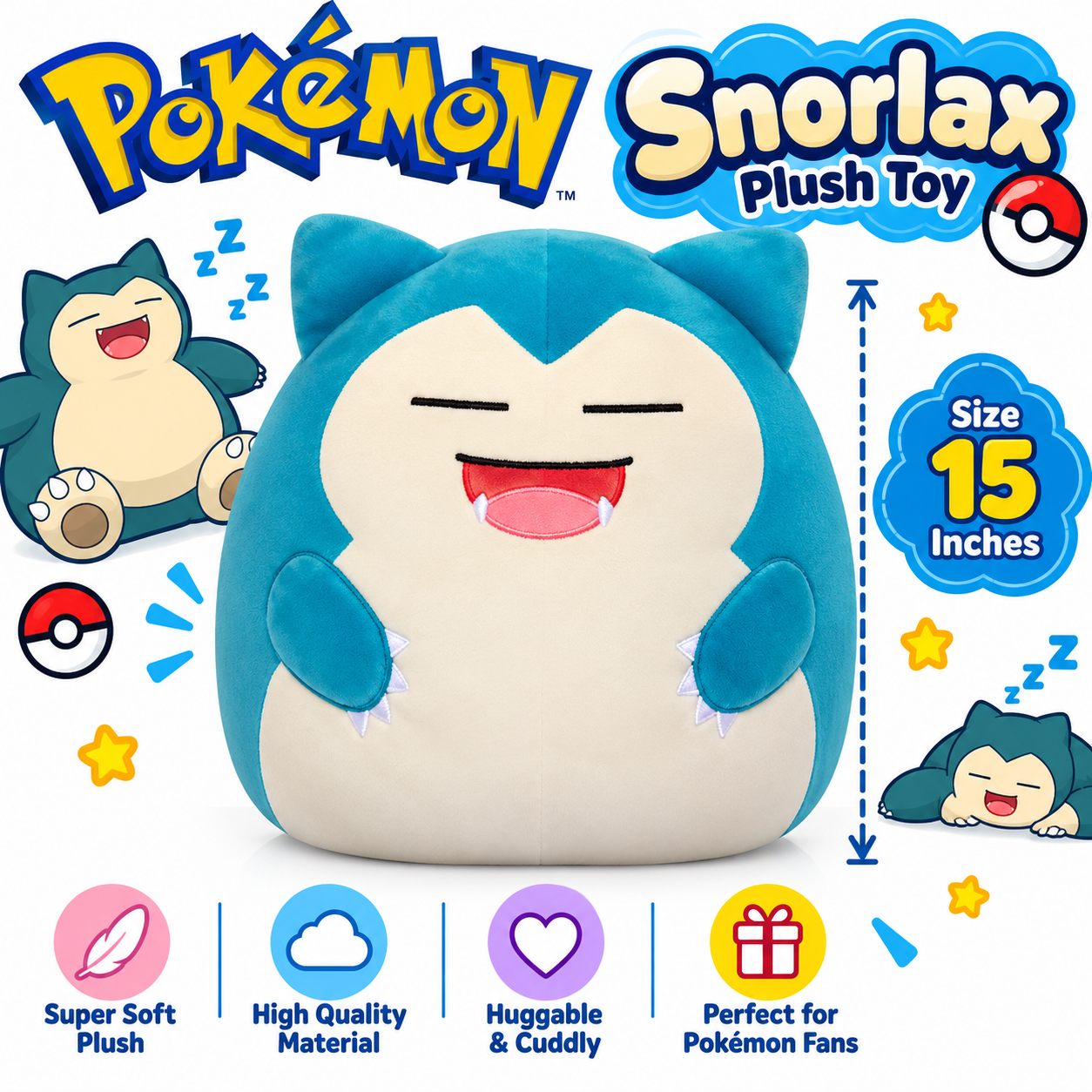 Snorlax Squishy
