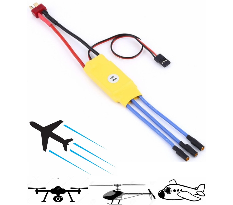 30A ESC Brushless Motor Speed Controller RC drones