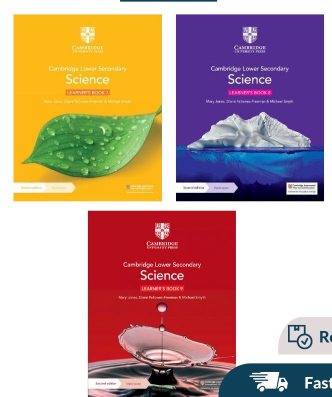 Cambridge Lower Secondary Science Student/Learners & Workbook with