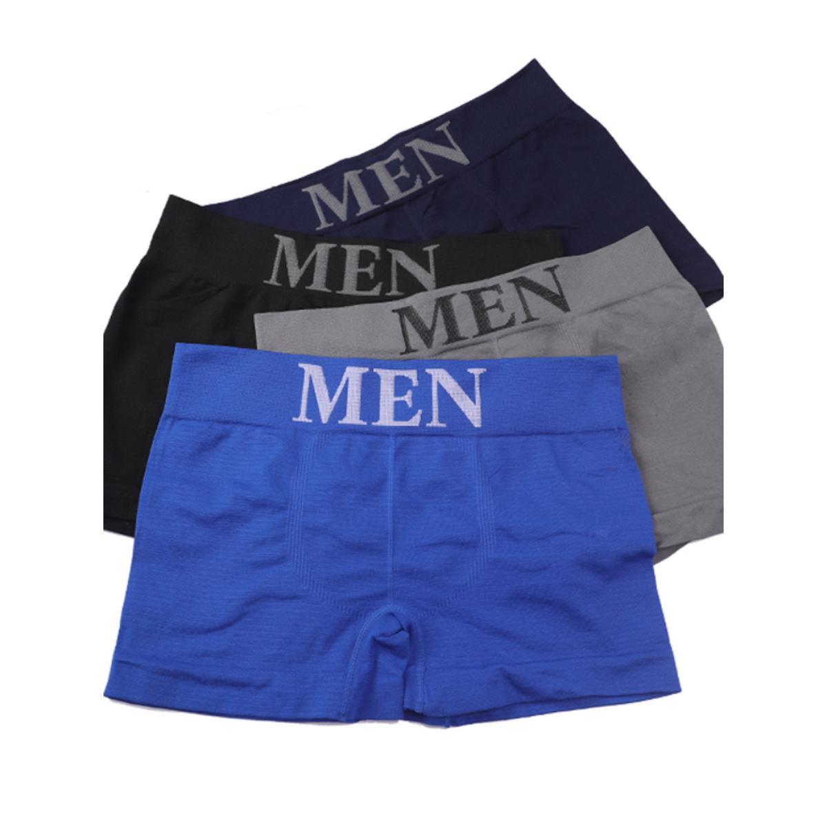 4 Pack of Boxers Best Quality Men branded Best Adjustable Stuff Boxer Underwear
