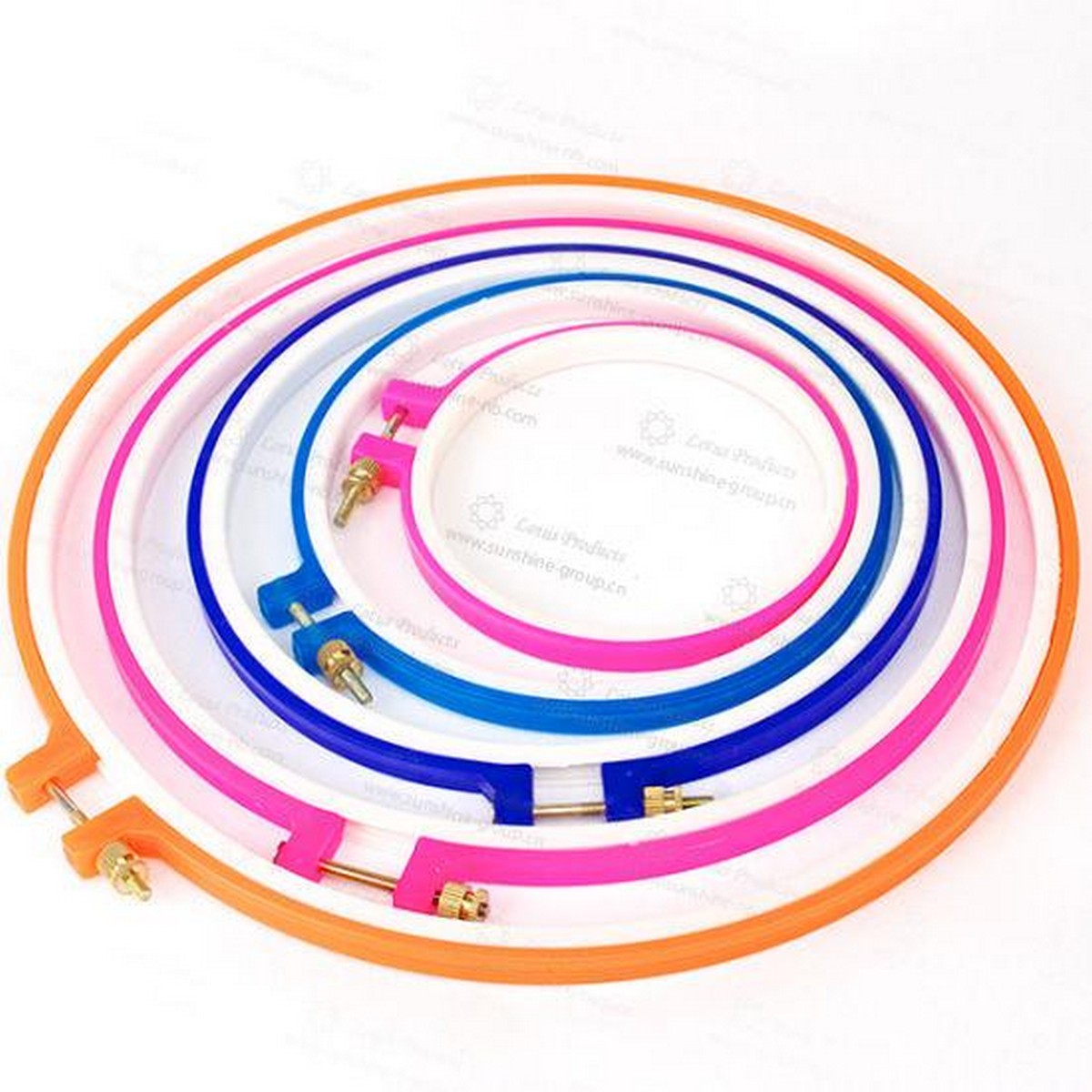 Plastic Embroidery Hoop Ring Frame All sizes 4 12 inch Daraz.pk