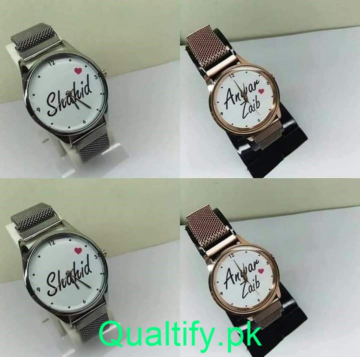 Customized name watch Daraz.pk