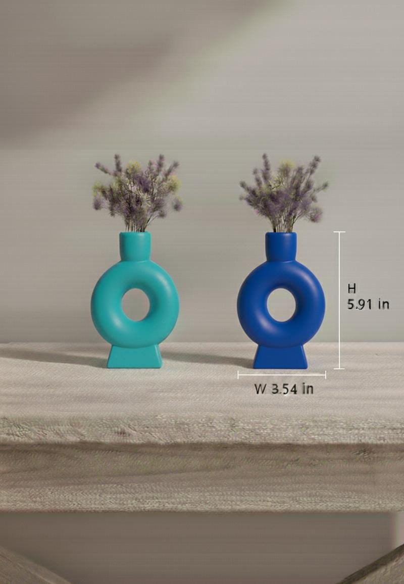 Creative Design Vase Ornaments Artistic Style, Decorations Suitable for Fireplace, Bedroom, Kitchen, and Living Room Decoration, office and theme based area