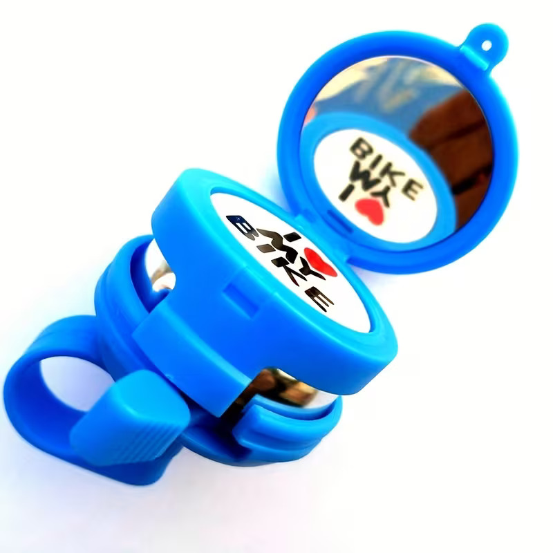 "I Love My Bike" Bicycle Bell for Kids and Adults – Loud Crisp Sound Bike Bell, Cute Universal Fit Cycling Ring Bell for Handlebars, Fun Bicycle Accessories for Boys, Girls, Cruiser & Road Bikes (Pack of 1 / Multi-Color)