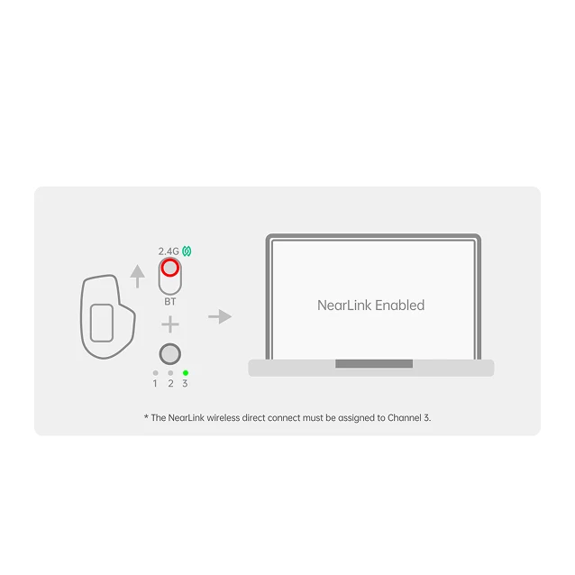 RAPOO MT760 PRO Wireless Mouse Black NearLink + Bluetooth 5.0 Multi-Device, 12K DPI, 2K Polling, Ergo for Work & Gaming, 11 Programmable Buttons 30 64e9aea1f2b067e3aaf5dde32da034ae