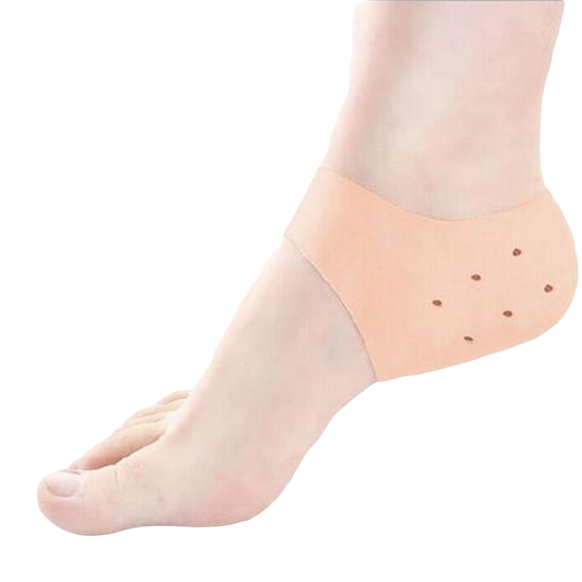 Pack of 2 Set Heel Pain Anti Crack Silicone Care Set Trusti Product