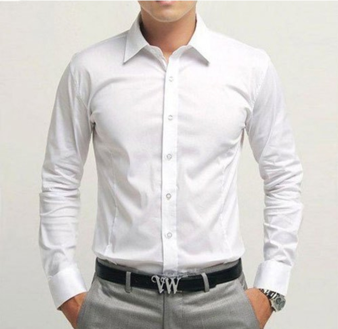 Formal Dress shirt for men - Cotton - | Pant Coat Shirts | - Black - Navy Blue - White - Off white.