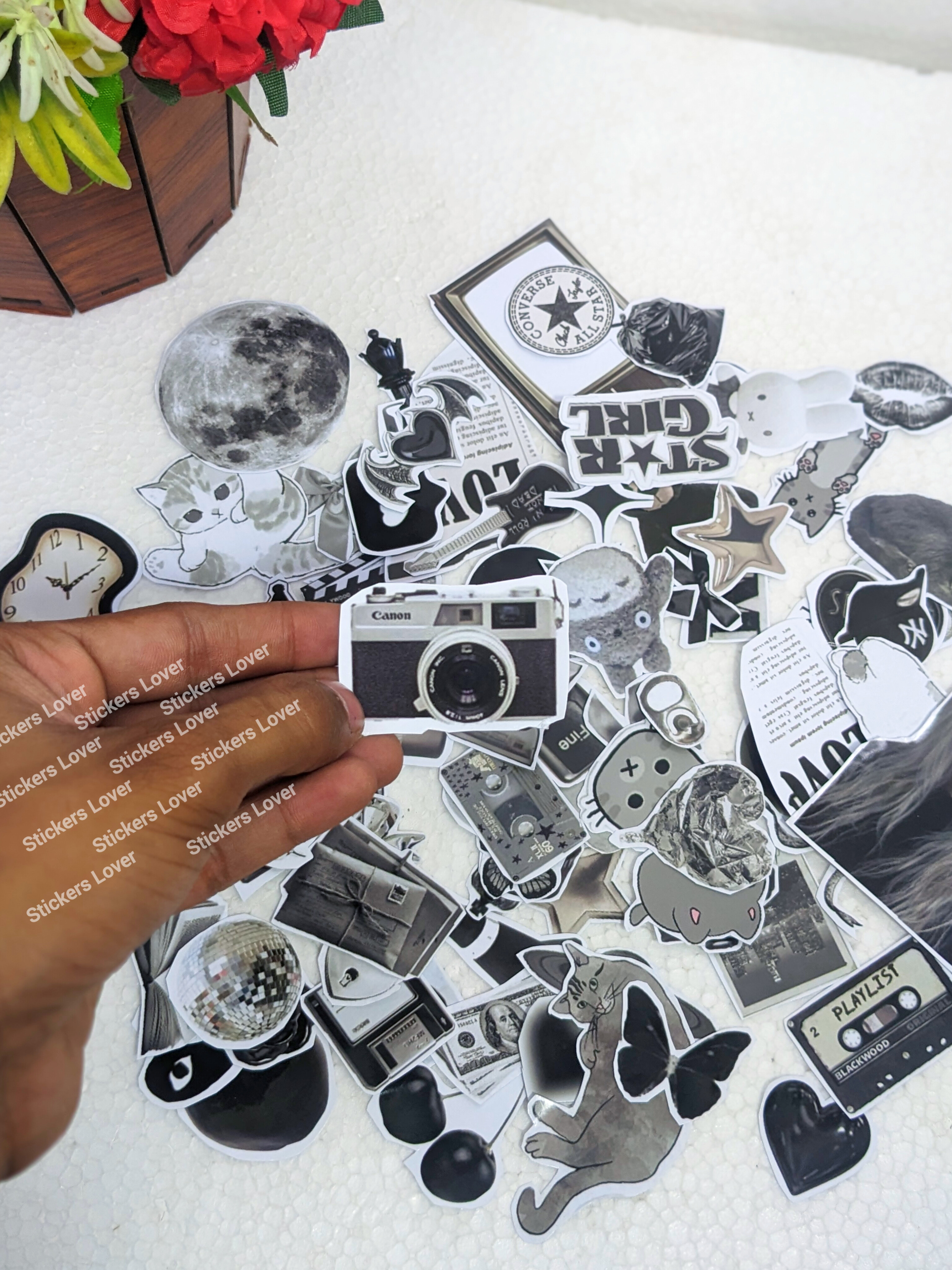 Premium Aesthetic Stickers  ( 60 Pcs ) In Very Low Price
