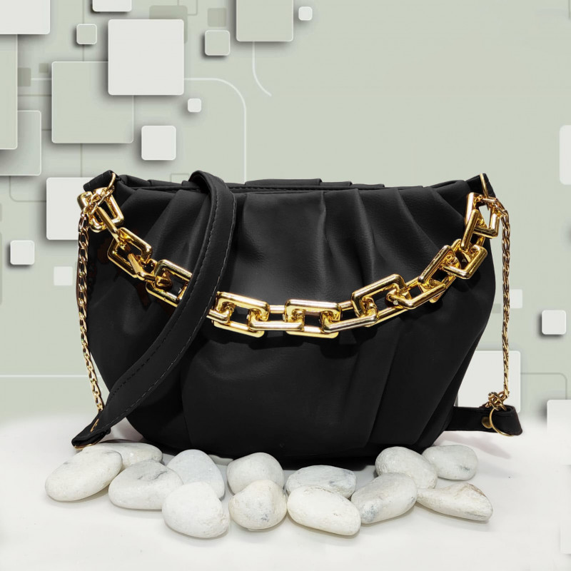 Royal Pletted Style Riva Collection Handbag for Girls,Most Trending Elegant Look Handbags,Pu Leather Material Bags,Stylish Handbag for Girls and Women Shoulder Bag for Ladies Casual Crossbody Bag