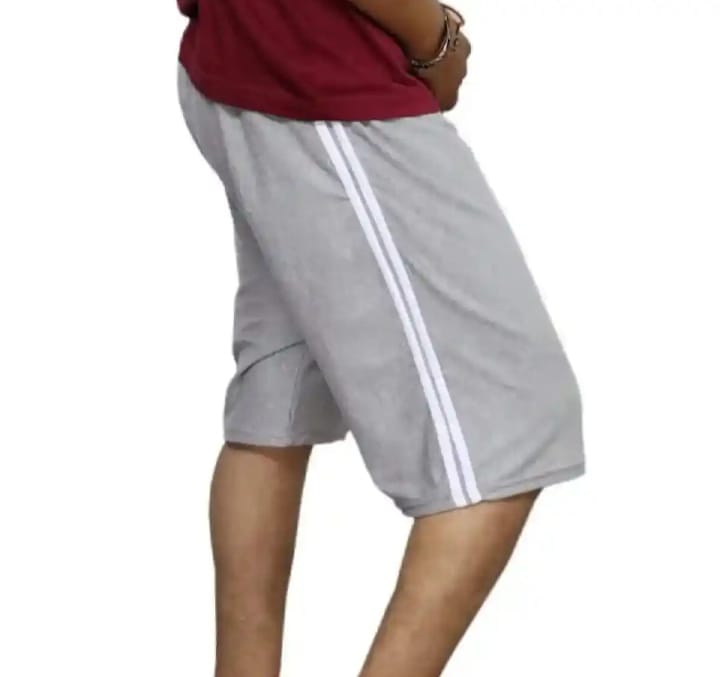 Pack Of 5 - Summer Cotton Jersey Shorts For Men | Double Sided Two Strips |