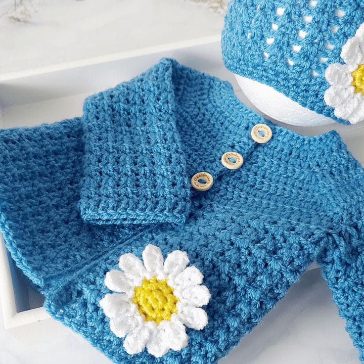 Baby Sweater Crochet Handmade