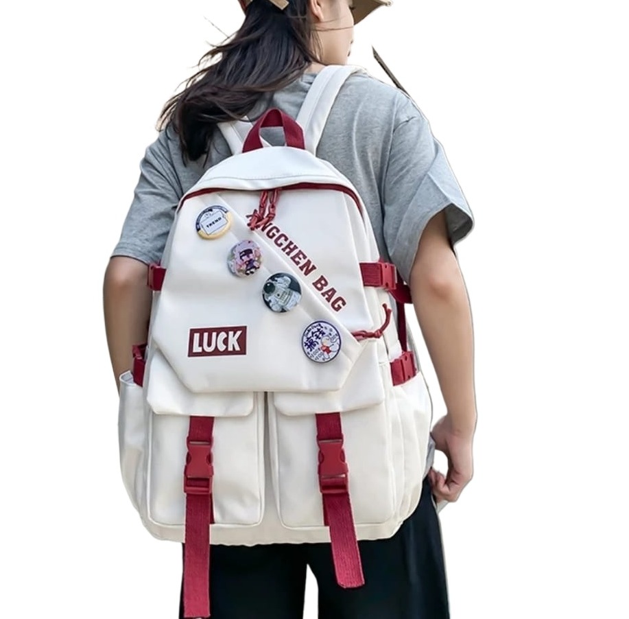 Female Backpack Bunny Anime School Bag Kawaii Teenage College Girls