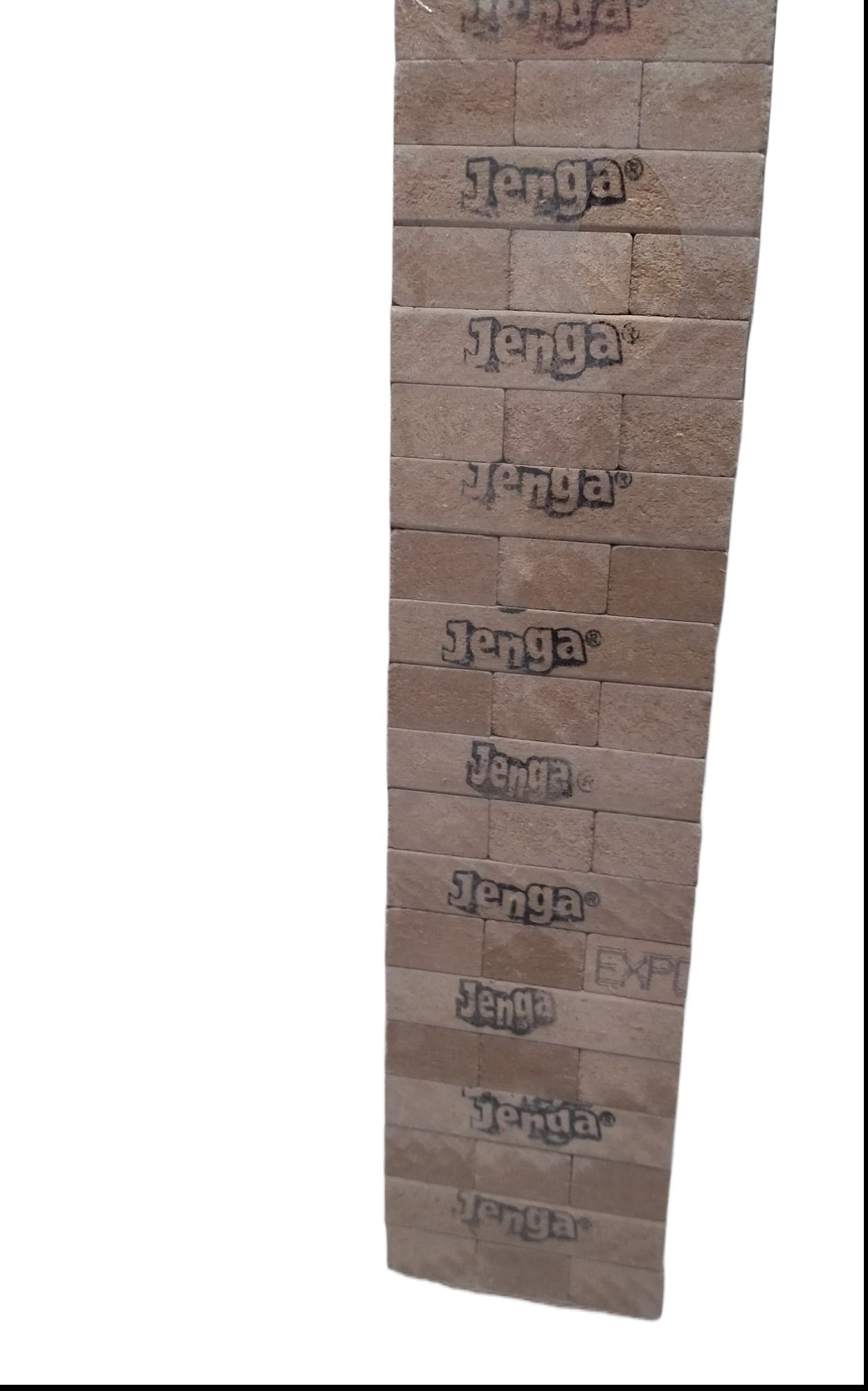 Hasbro Gaming Jenga Tower Wooden Blocks Game BIG 54 Pieces