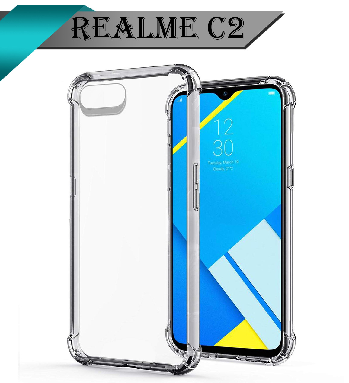 Daraz Realme C2 Cover Photo Realme C2 Back Cover Transparent Soft