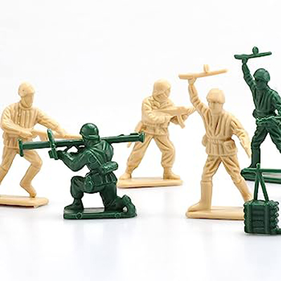 Military Force Army Soldier Toy Set - War Man Action Figure Toys Set For Kids Boys Girls - Fighting Soldiers