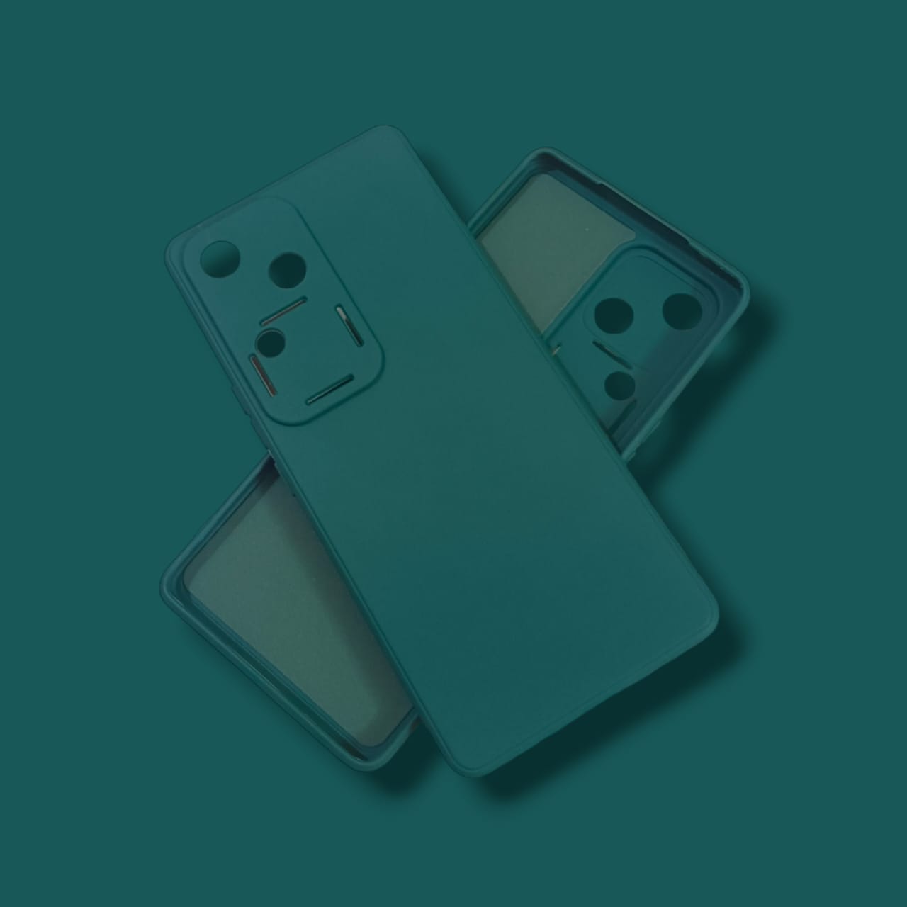 QAGS for Vivo V30 5G Mobile Phone Case Multi Color Camera Protection Soft Tpu Case Silicone Ultra Thin Back Cover