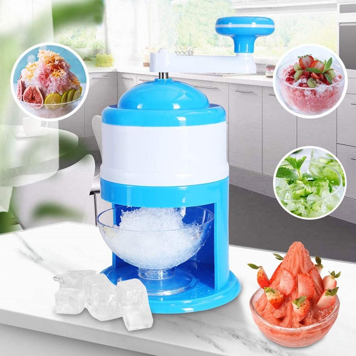 Household Easy Ice Shaver Crusher Portable Gola Ganda Maker