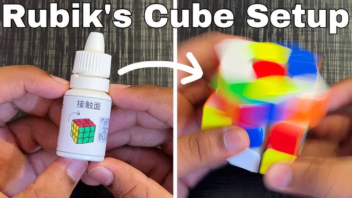 10ml Cube Lubricant, X-Cube 10ML Water Base Magic Cube Lube, Silicone Oil Speed Cube Lube