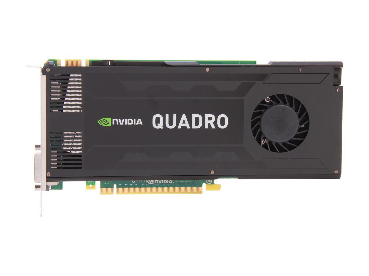 NVIDIA QUADRO K 4000, 3GB, GDDR5, 192BIT, DX12, GRAPHIC CARD