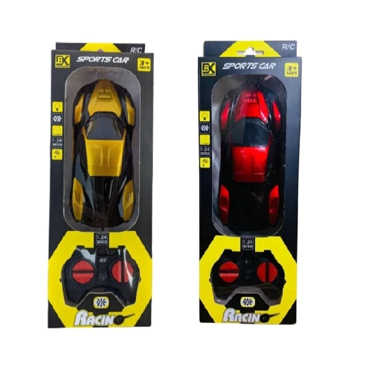 IBEX 1:20 Scale High Speed RC Racing Car – Rechargeable Remote Control Car with LED Lights, USB Charging, Fast Response Stunt Car Toy for Kids 3+ Boys Girls