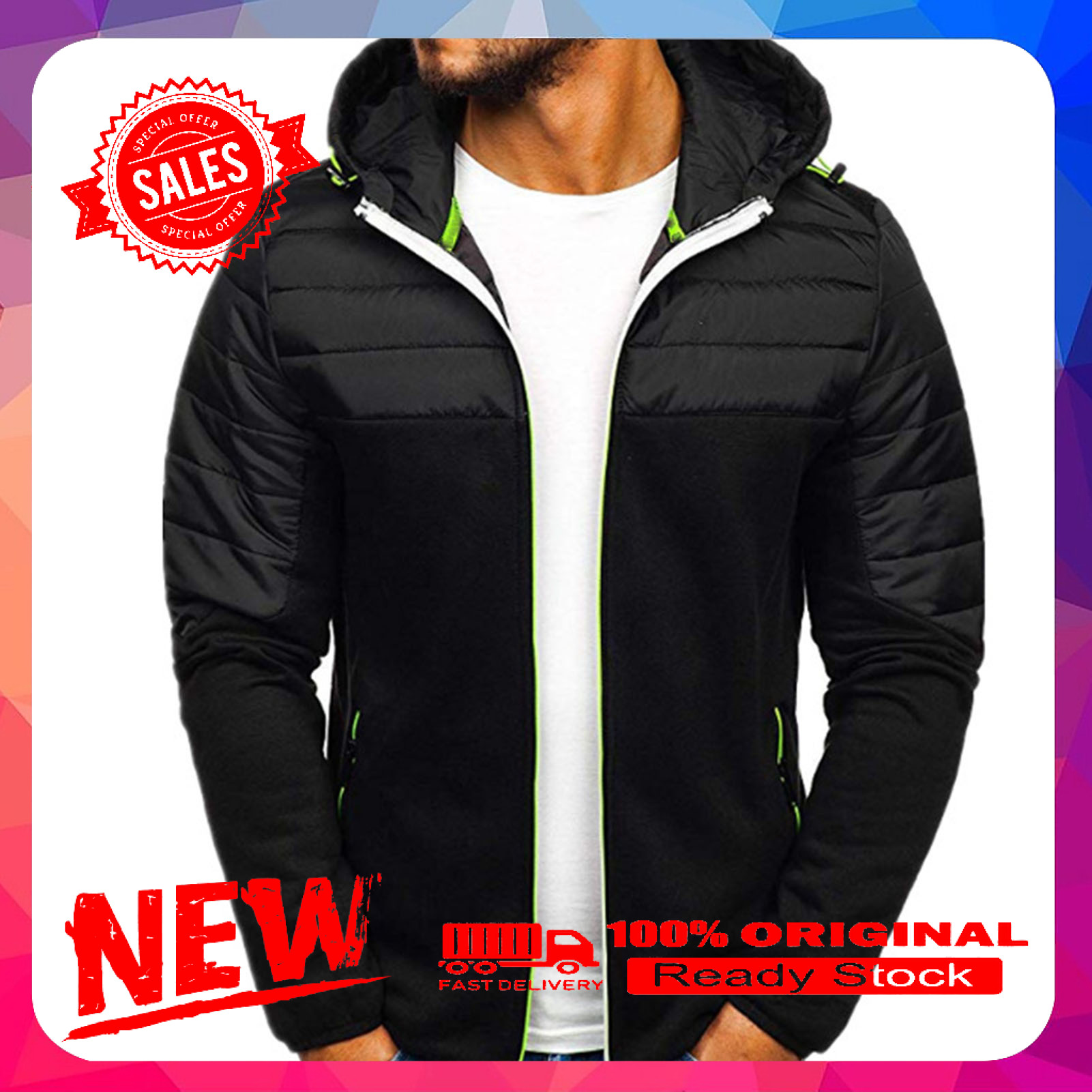 long sleeve windbreaker