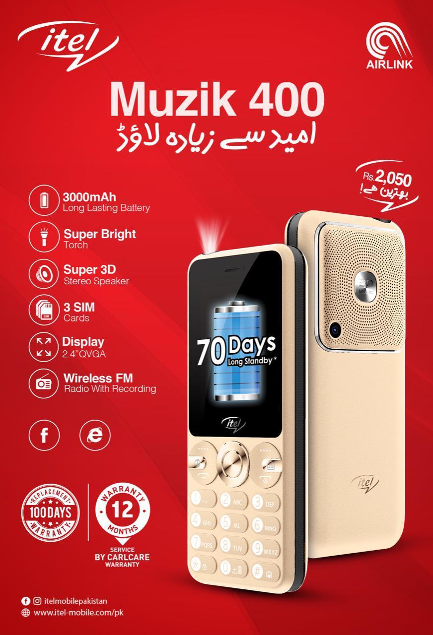 muzik 400 itel