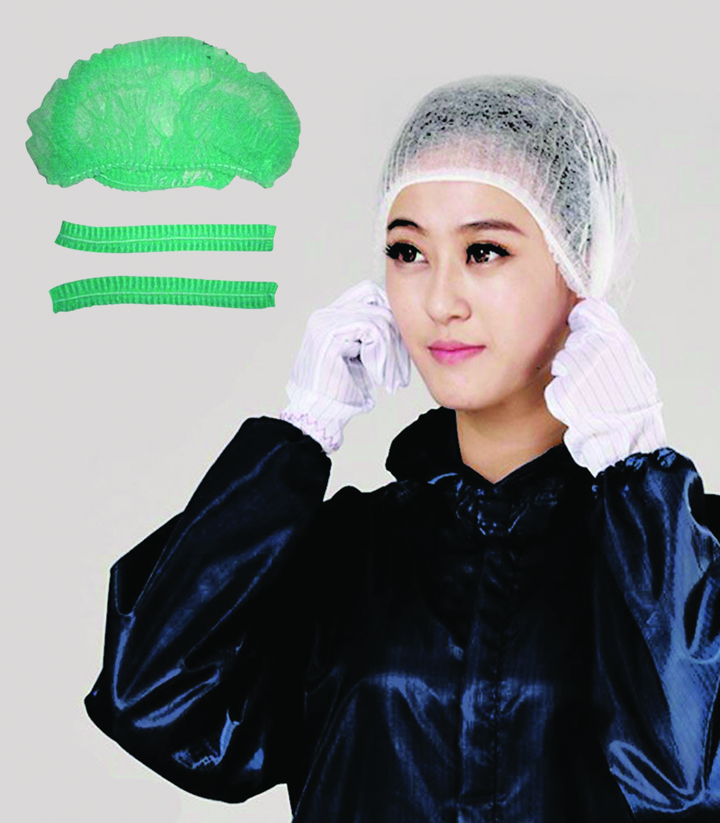 30pcs Disposable Hair Net Cap: Buy 